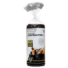 True Value 1221756 12-Ct. 42-Gal. Contractor Trash Bags