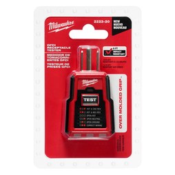 Milwaukee Tool 2223-20 Electrical Tester GFCI Receptacle CAT II 135V