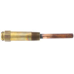 Resideo 123872A Copper Well Assembly 3 Insertion 3-8 Diameter 1-2 NPT