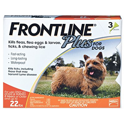 TRUE VALUE 287010 3Pack Small Frontline Plus EA