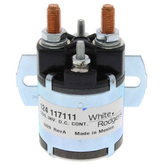 White-Rodgers 124-117111 Solenoid SPNO 36 VDC Isolated Coil Continuous Duty Normally Open Contact Rating 100 Amps Inrush 400 Amps