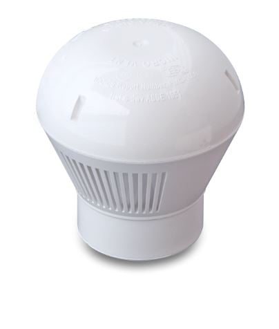 Rectorseal 97400 Magic-Vent 1-1/4 - 2 in. Air Vent in White