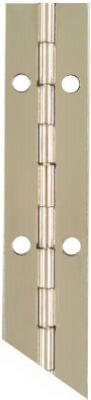 NATIONAL HARDWARE National Mfg N148-379 Continuous Hinge 1-1/16x48 Nickel