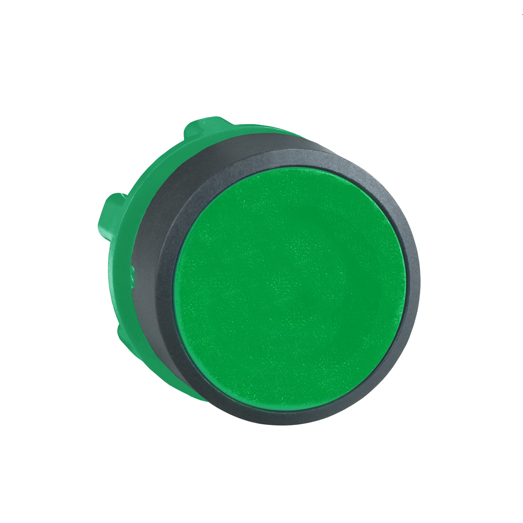 Schneider Electric ZB5AA3 Square D Green Round Flush Momentary Non-Illuminated Push Button Operator