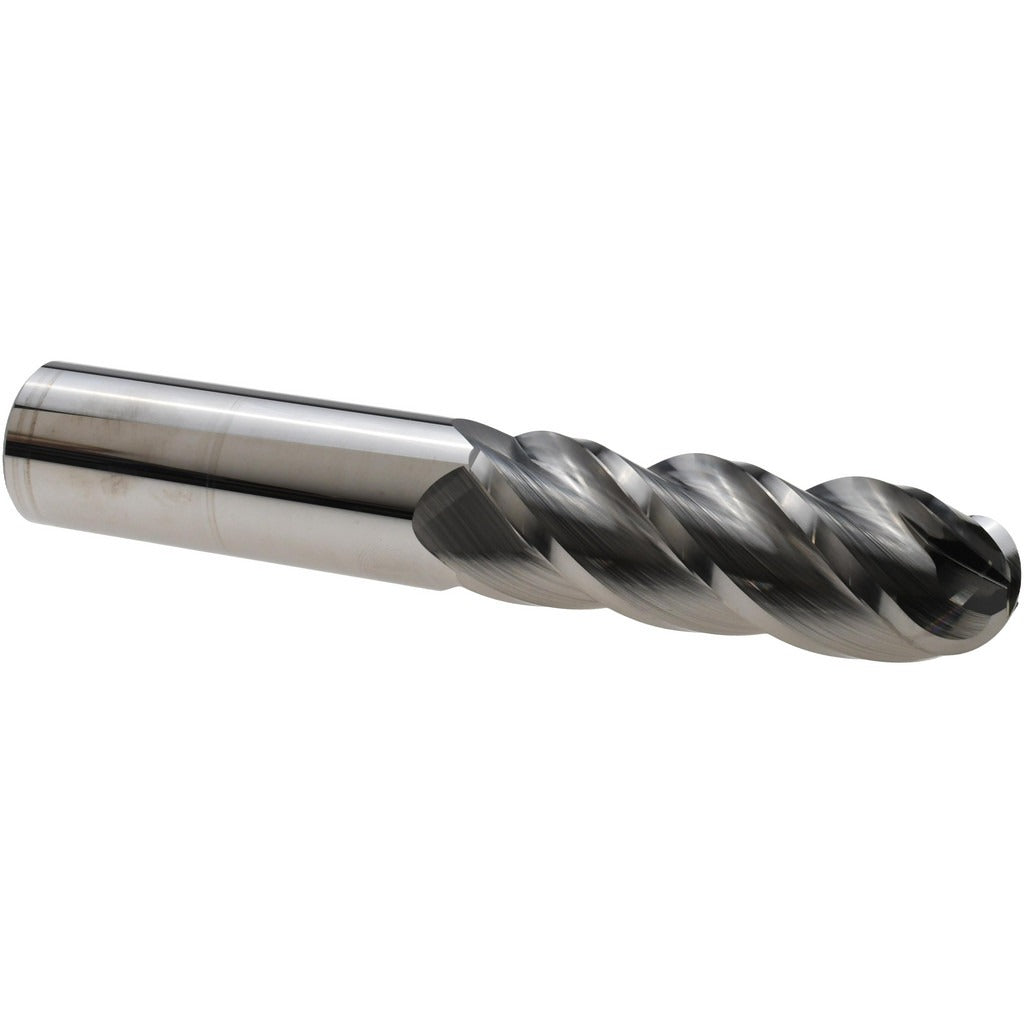 ACCUPRO Accupro 12184889 Ball End Mill 1in 4 Flute Solid Carbide