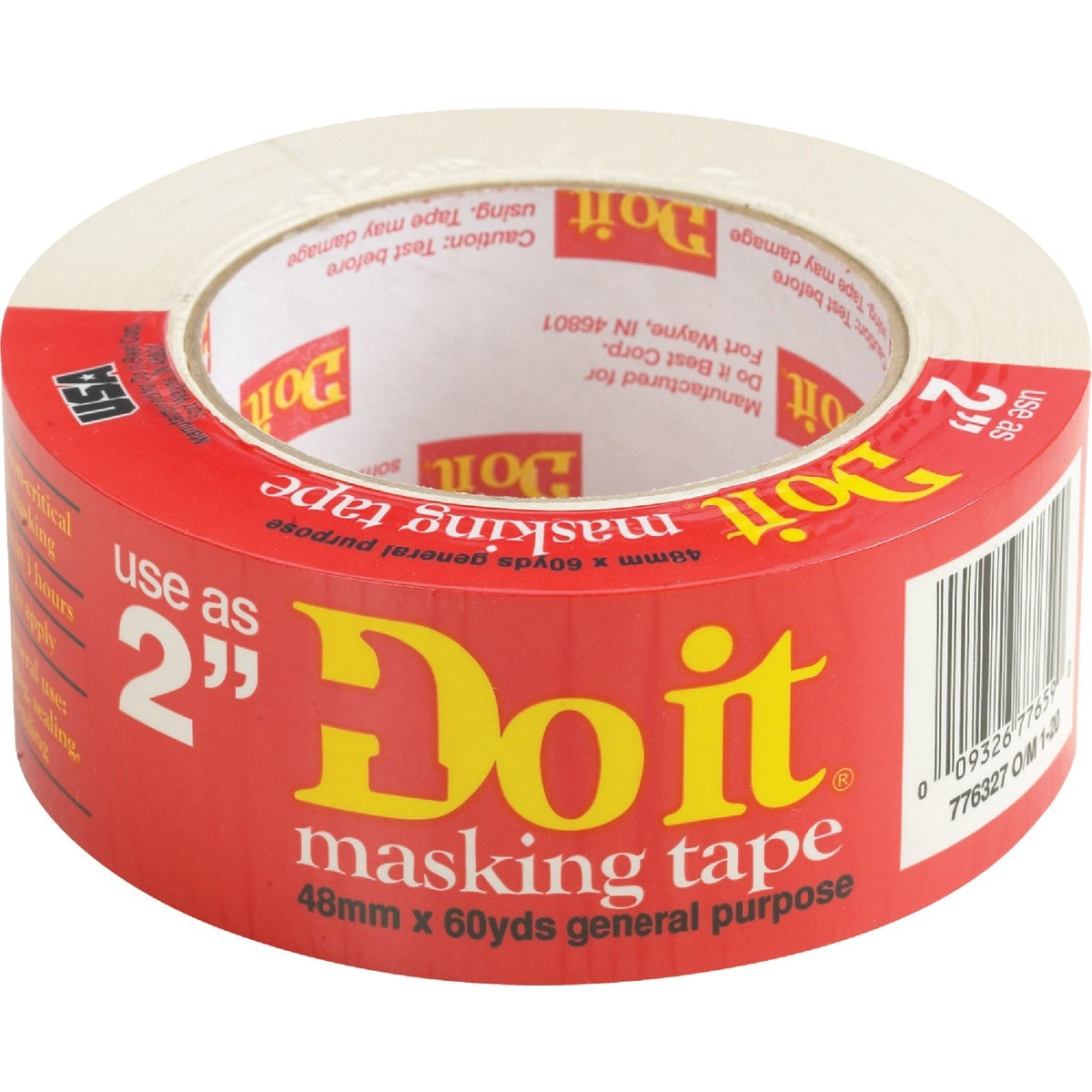 BSC PREFERRED Bsc Preferred 81457 General Purpose Masking Tape 1.88 in