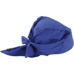 Ergodyne 12587 Chill-Its 6710CT Hat w/ Cooling Towel, Solid Blue, 1 Each