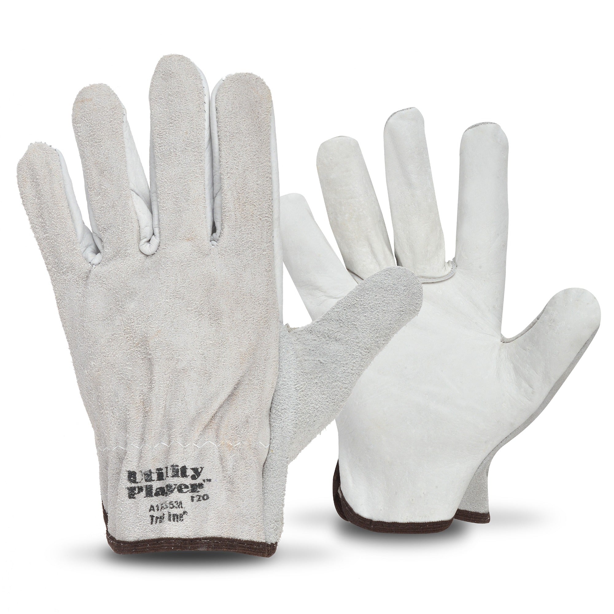 TRULINE Truline A176352 Leather Driver Gloves (Size M)