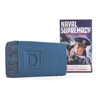 DUKE CANNON Duke Cannon 03BLUE1 Naval Supremacy Bar Soap 10 Oz 6 Pack