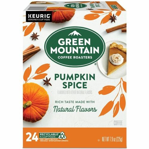 KEURIG Green Mountain GMT6758 Pumpkin Spice Coffee K-cups 24ct