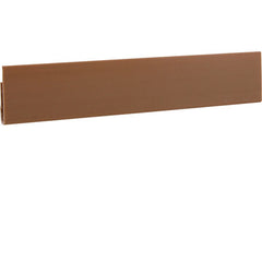 MARKER SHELF 6 INCHES X 1.25 INCHES TAN for Intermetro CSM6-T