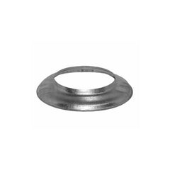 AmeriVent 4ESC Fixed Storm Collar, 4 In Vent Hole, Galvanized Steel