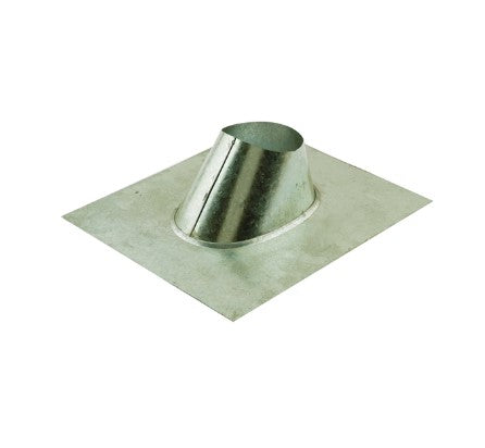 AmeriVent 4EF Roof Vent Flashing, 16-3/8 In OAL, 13-3/4 In OAW, Galvanized Steel