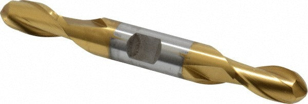 CLEVELAND CONTROLS Cleveland C39152 Ball End Mill 0.4375 in 2 Flute Hss Tin