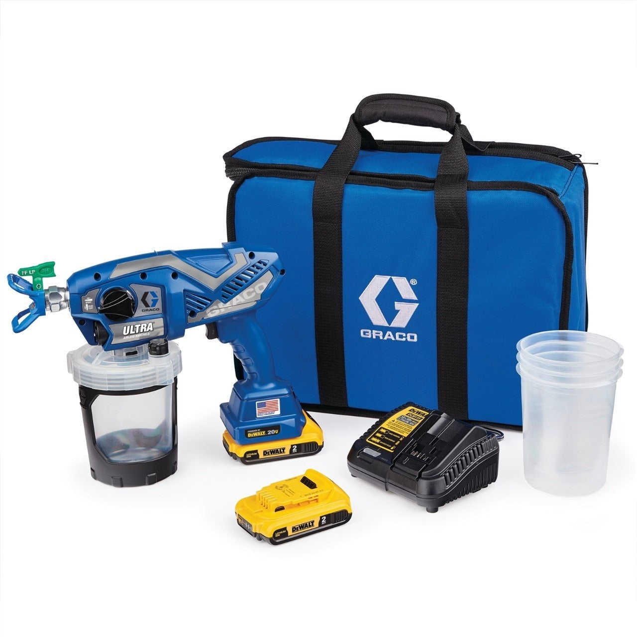 GRACO Graco 17M363 Ultra Cordless Airless Handheld Paint Sprayer Battery Powered (0.25 Gallon) Replacement 17P186