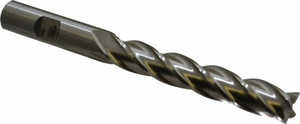 CLEVELAND CONTROLS Cleveland C41390 Square End Mill 1/2 in 4 Flute Hss