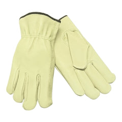 MCR Safety 3400L Pigskin Drivers Gloves Economy Grain Pigskin Large