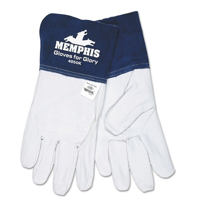 MCR Safety 4850KL Gloves Grain Goatskin MIG/TIG Kevlar Lined