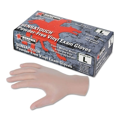 MCR Safety 5010M Vinyl Disposable Gloves Powder Free Medium Medical Grade