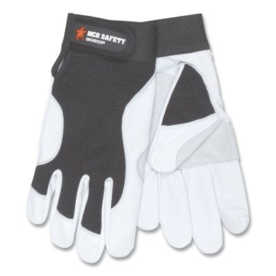 MCR Safety 906DPXL Leather Palm Mechanics Gloves Power (X-Large) Replacement MPN