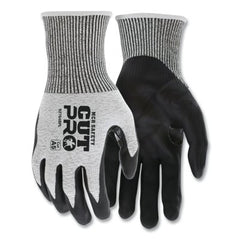 MCR Safety 92754BPS Cut Pro 13 Gauge HyperMax Shell Cut Resistant Work Gloves Bi-Polymer Small