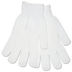 MCR Safety 9615LM Multipurpose String Knit Gloves Large Heavy Weight White