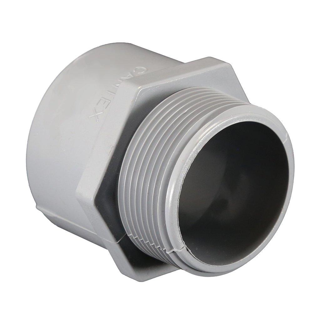 Cantex 5140105 1 in Schedule 40 PVC Conduit Male Adapter