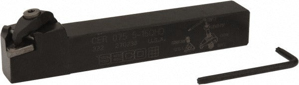 SECO TOOLS Seco 02483996 Indexable Threading Toolholder 0.75 in Shank