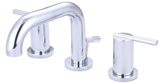 Pioneer L-7432 Two Handle Lavatory Widespread Faucet