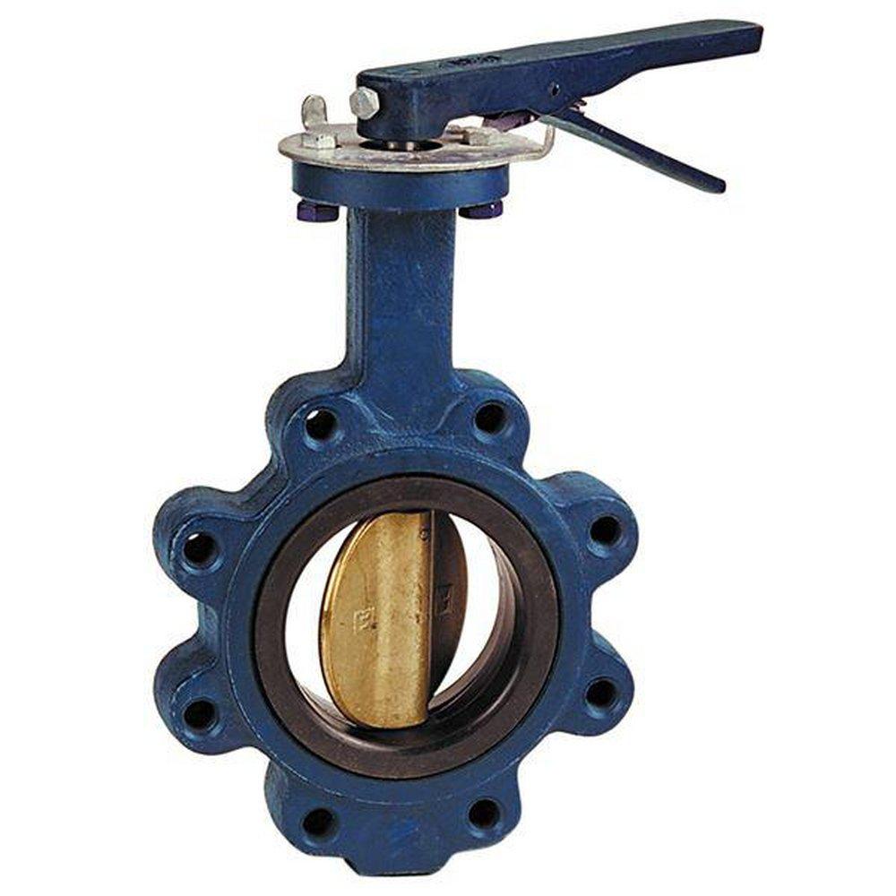 NIBCO NLJ300F N200235 Series 3 in. Butterfly Valve Cast Iron EPDM Locking Lever Handle