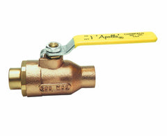 Apollo Valves 7724401 77-240 Series 3/4 in. Bronze Full Port Solder 600# Ball Valve