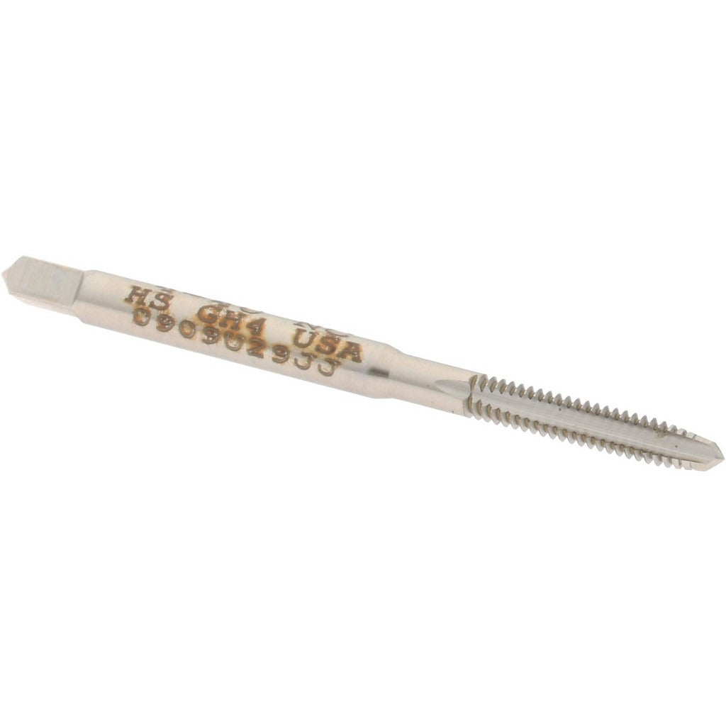 HERTEL Hertel K011005AS Hand Tap 4-40 Unc Plug 3-flute Hss