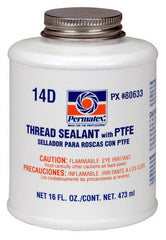 Permatex 80633 Thread Sealant with PTFE 16 Ounces 14D