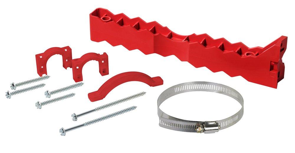 Sioux Chief 572-20 PipeTitan 11 x 1-5/8 x 2-1/2 in. 190 lb. 300 Stainless Steel Band, ABS and Polyethylene Strap Bracket Kit