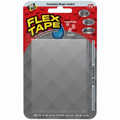 FLEX SEAL Swift Response Llc TFSCLRMINI Clear Flex Tape 3x4 Inches