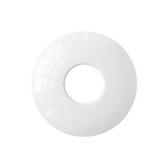 Jones Stephens E15075 3/4 in. Plastic Shallow Box Escutcheon in White