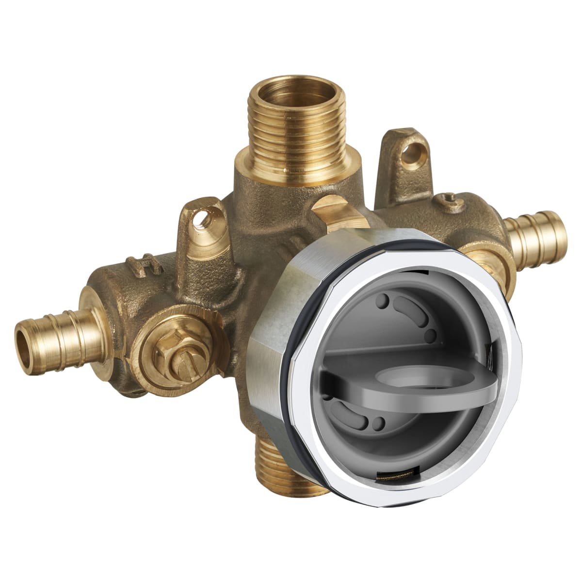 American Standard RU107SS Flash 1/2 in. PEX Crimp Connection Pressure Balancing Valve with Stops