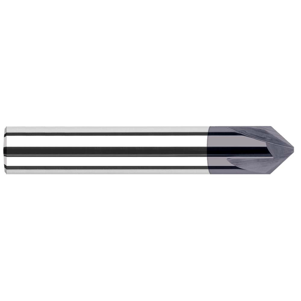 HARVEY TOOL Harvey Tool 18435-C3 Chamfer Mill 3/8 in 3 Flute Carbide Altin