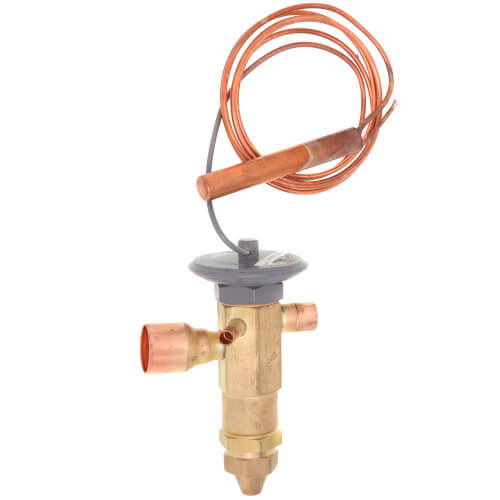 Sporlan 129852 SVE-8-CP100 5/8 x 7/8 ODF Thermal Expansion Valve with 60 Inch Capillary 8 Ton