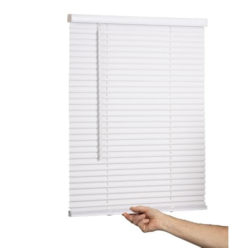 LOTUS & WINDOWARE Lotus and Windoware MLX3664WH Cordless Mini Blind (36 x 64 in)
