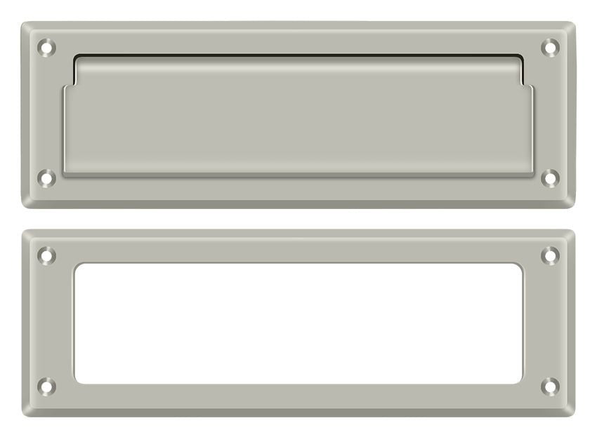 DELTANA Deltana MS626U15 Mail Slot 8.9 in Satin Nickel