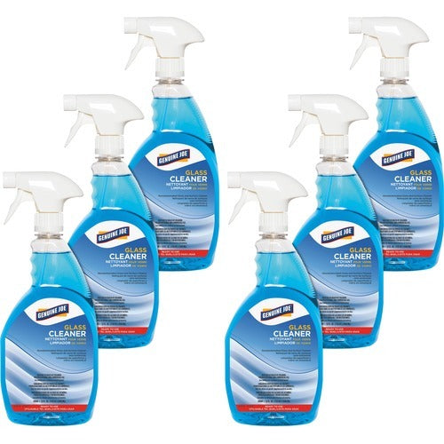 GENUINE JOE Genuine Joe GJO99681CT Glass Cleaner Trigger Spray 6 Pack