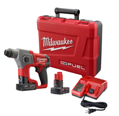 Milwaukee 2416-22XC M12 FUEL 5/8 SDS Plus Rotary Hammer Kit