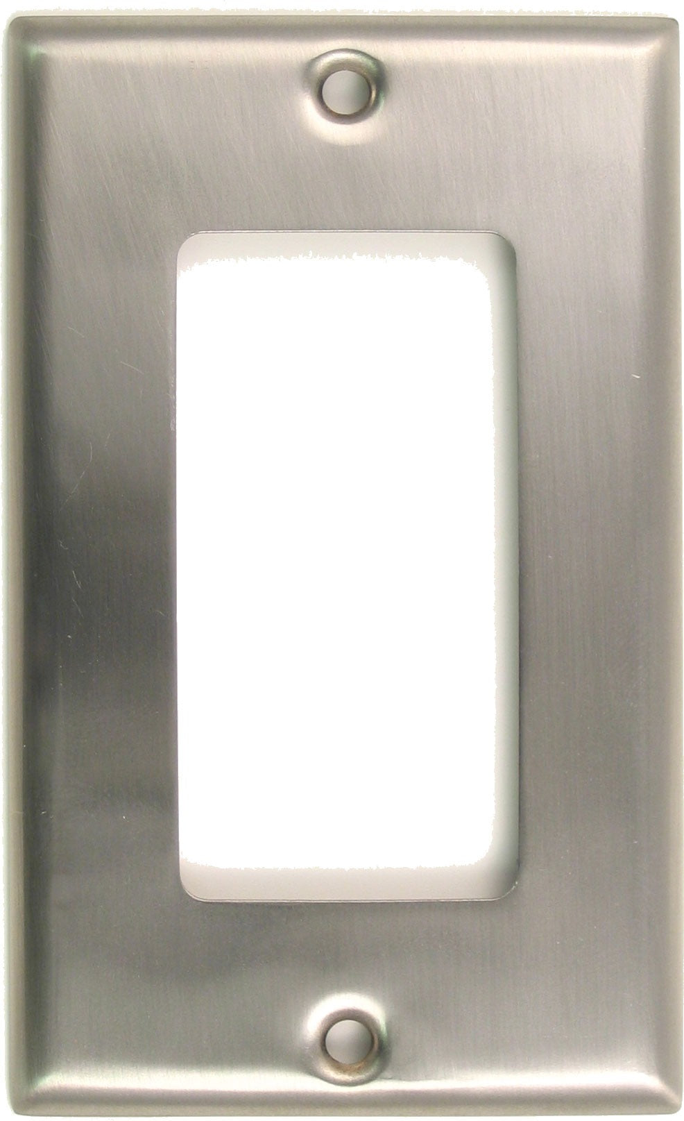 RUSTICWARE Rusticware 784SN Single Rocker Switch Plate Satin Nickel