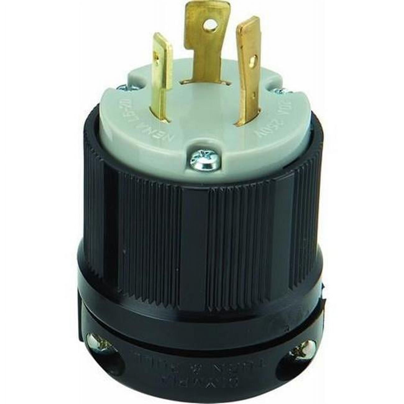 MORRIS PRODUCTS Morris Products 89746 Twist Lock Male 20A 250V (1 Pack)