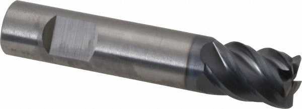 KYOCERA SGS PRECISION TOOLS Sgs 32593 Corner Radius End Mill 3/8 in 5 Flute Altin Carbide