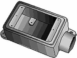 THOMAS & BETTS Thomas Betts FSC3-TB Electrical Device Box 1 Gang Iron