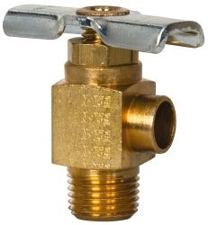 EATON Eaton 150 Angle Bib Drain Cock Shutoff Valve 1/8 in