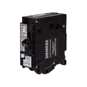 Siemens Q220AFCN 2-Pole 20A 120/240V AC Combination Arc Fault Circuit Interrupter (AFCI) Breaker, Plug-On Neutral, 10kA