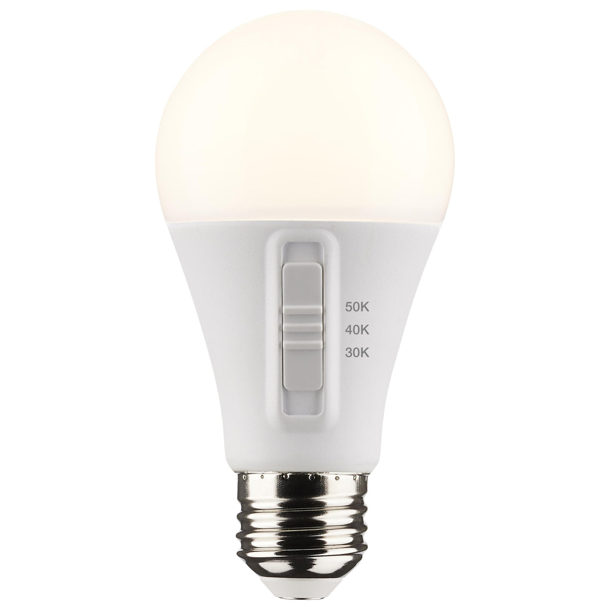 SATCO S11772 Non-Dimmable Type A Lamp, 12 W, 75 W Incandescent Equivalent, E26 Medium Lamp Base, A19 Shape, 1100 Lumens